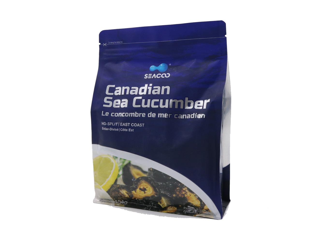 SEACOO Dried East Coast Sea Cucumber HG-Split 454g Bag